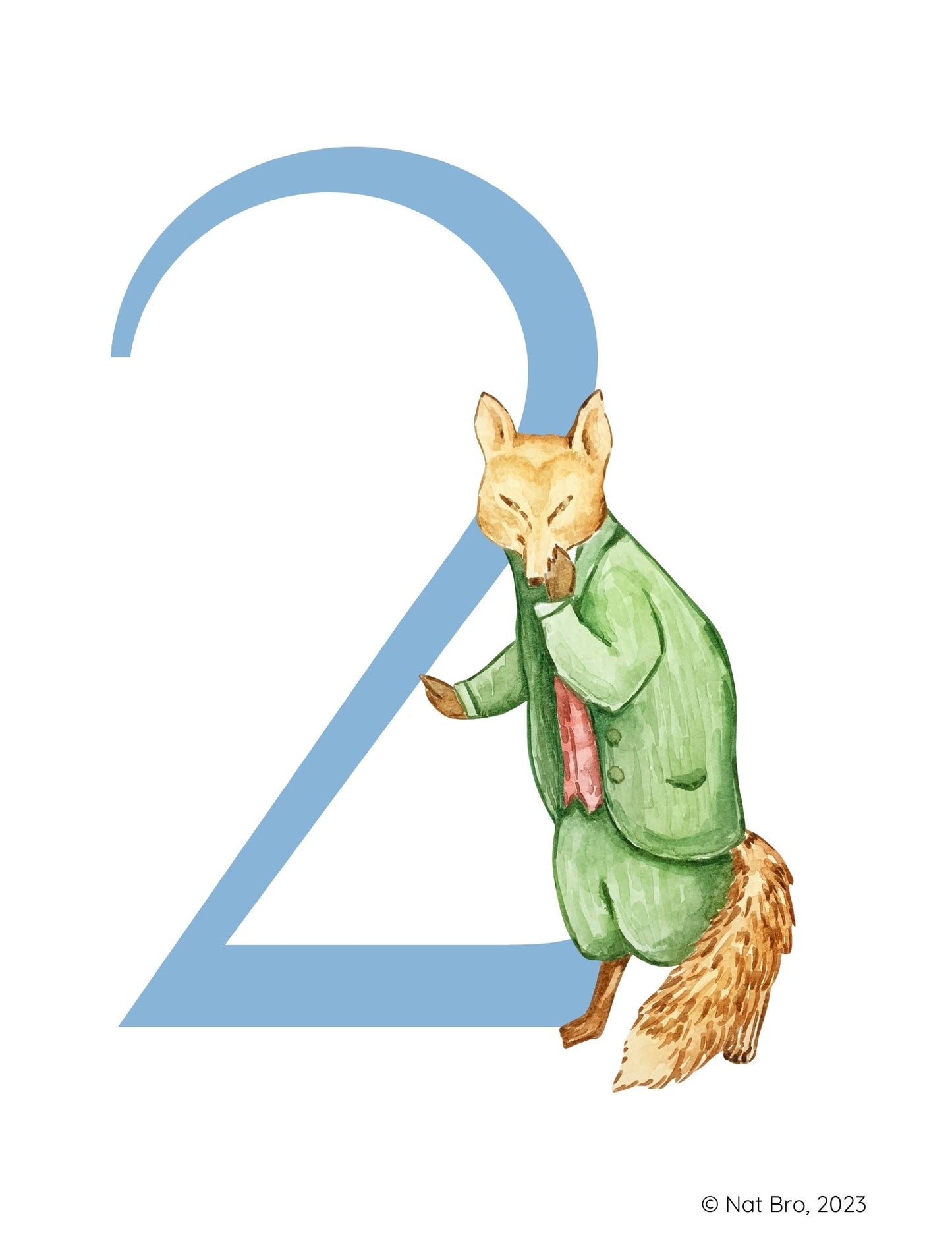 Peter Rabbit Alphabet and Numbers Flashcards