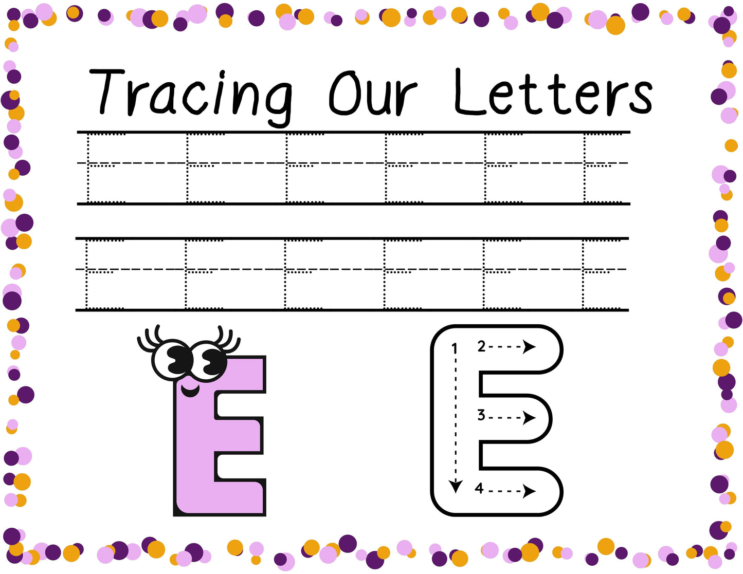 Alphabet Letter Tracing Bundle | Uppercase and Lowercase A-Z Handwriting Practice