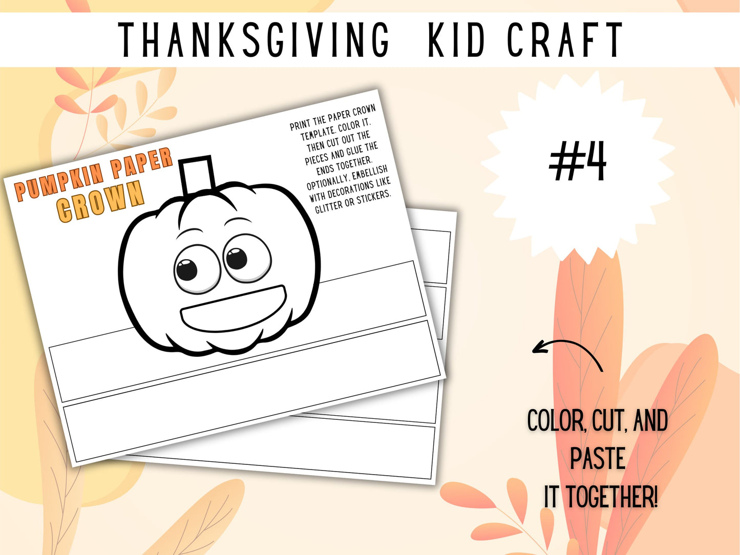 Thanksgiving Kid's Crafts