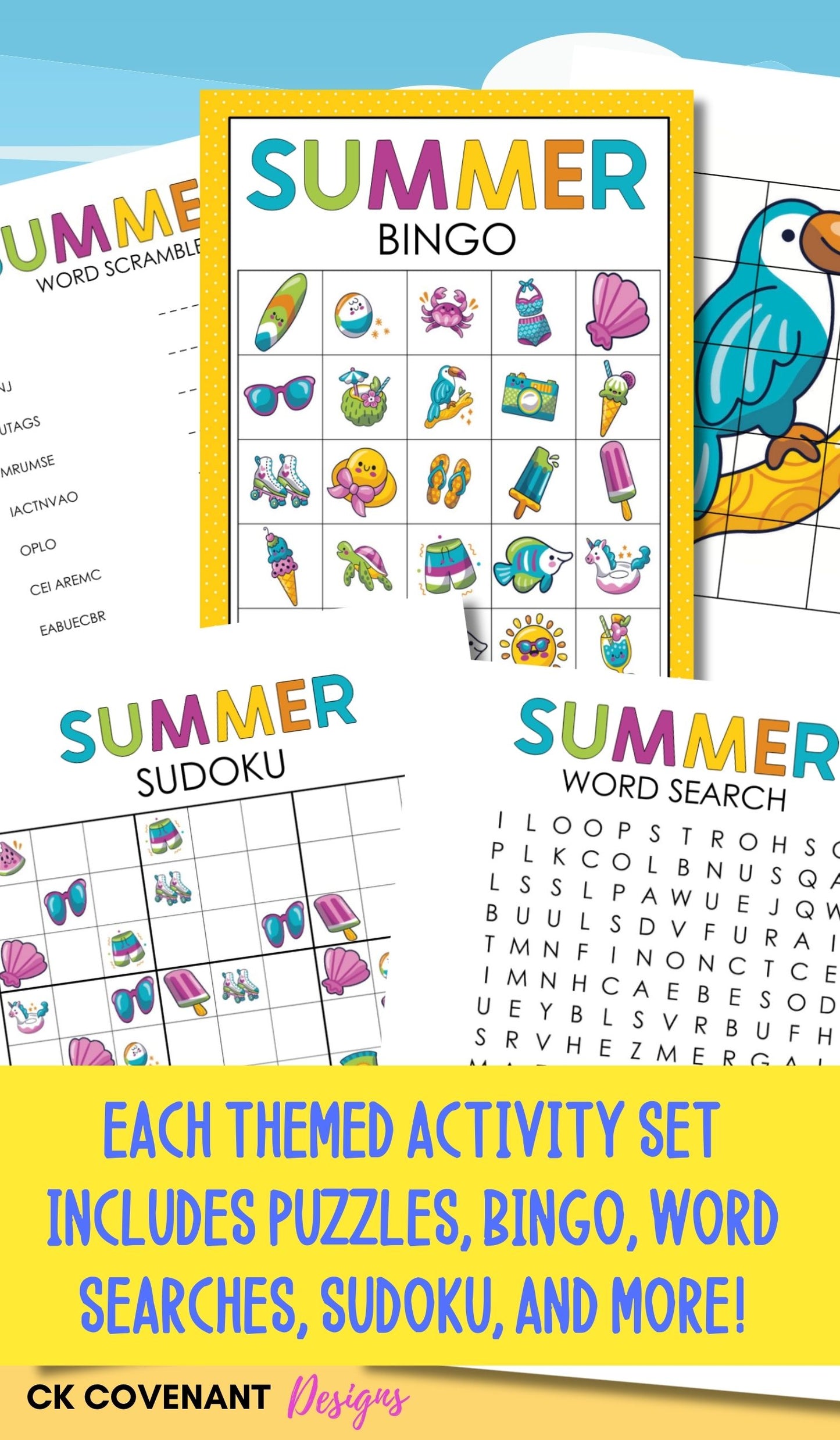 Ultimate Summer Activity Bundle for Kids