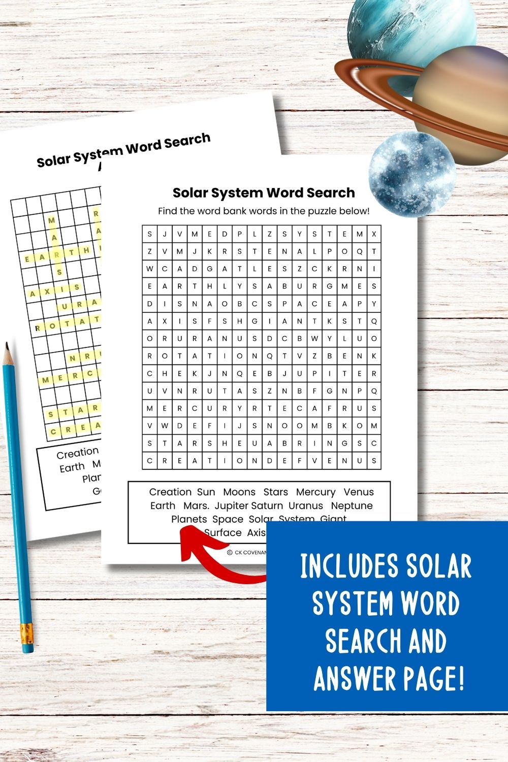 "God's Amazing Design: Solar System Coloring and Activity Book"