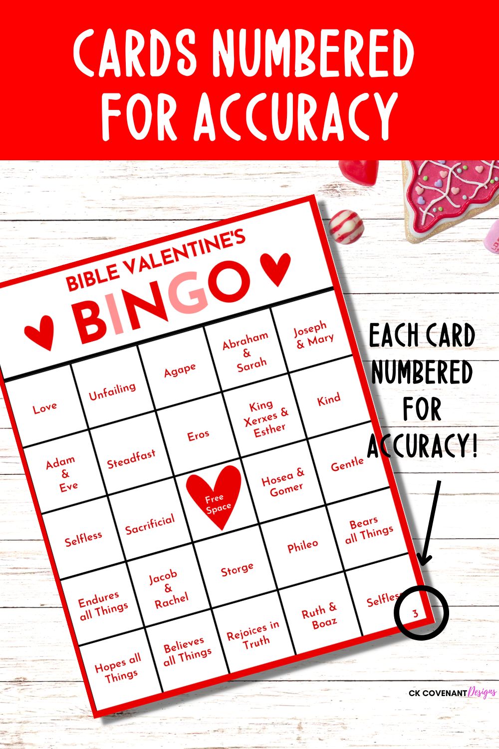 Bible Valentine's Bingo