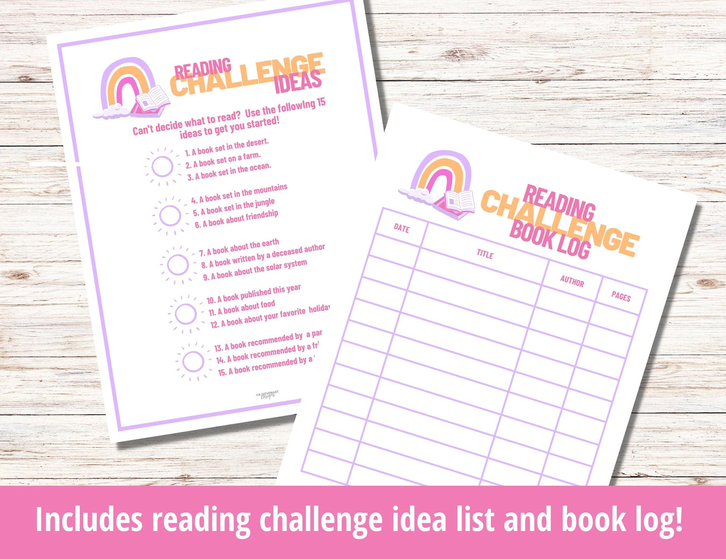 Reading Challenge Bundle