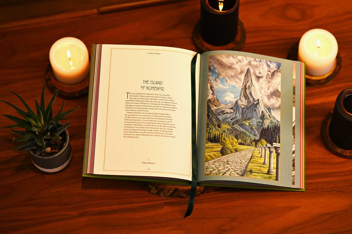 Atlas of Tolkien Deluxe Edition by David Day: Hardcover; 256 pages / English