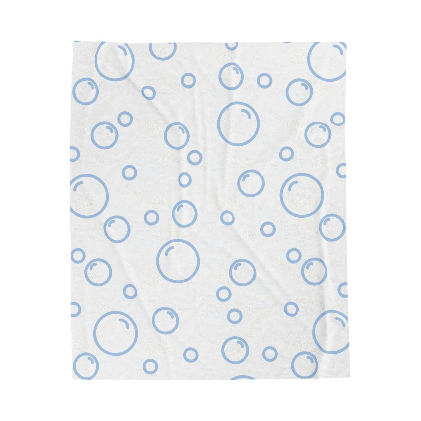 Bubbles Velveteen Plush Blanket