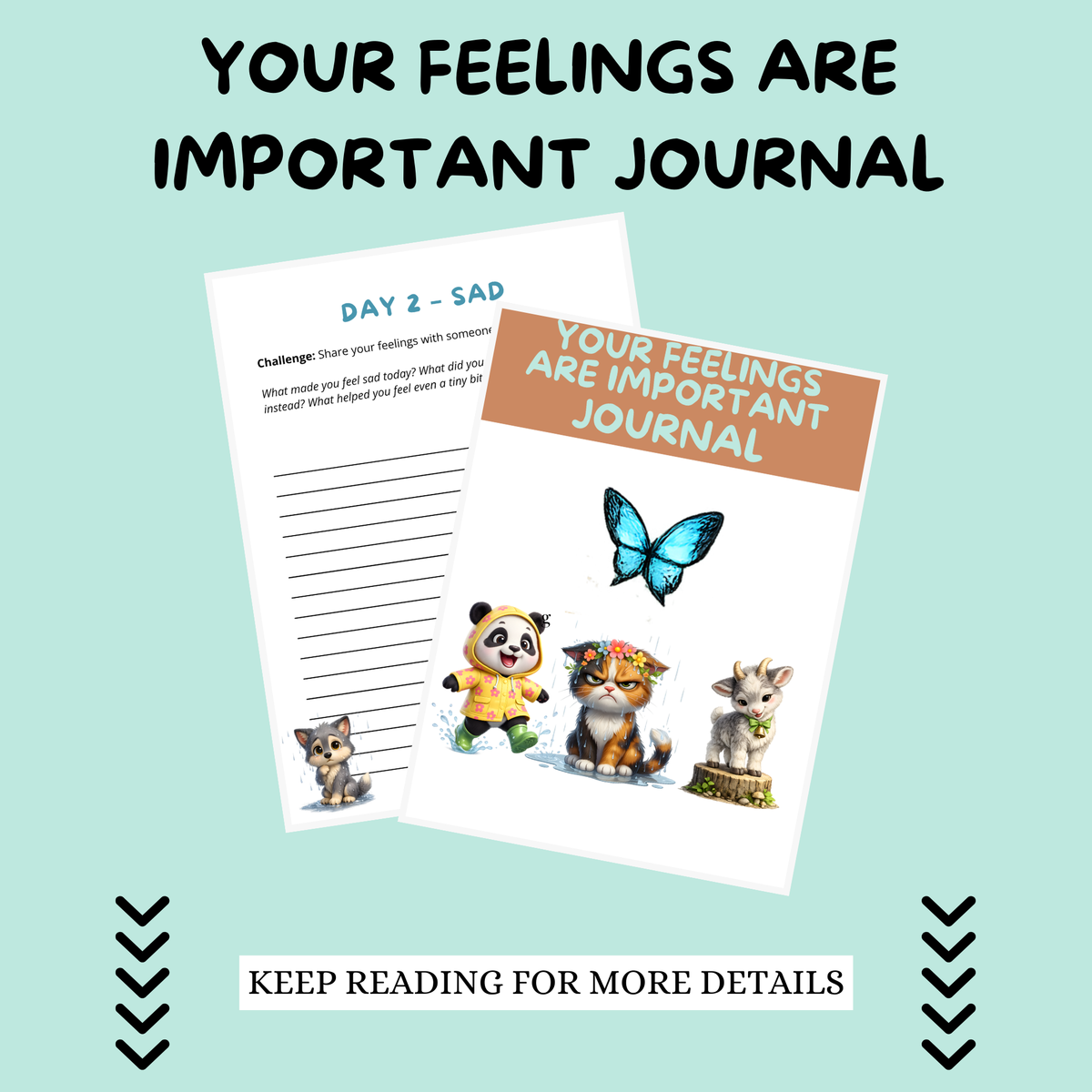 Kids Reflection Log Daily Reflection Journal for Kids 7-12 years old – Nuggets of Wisdom