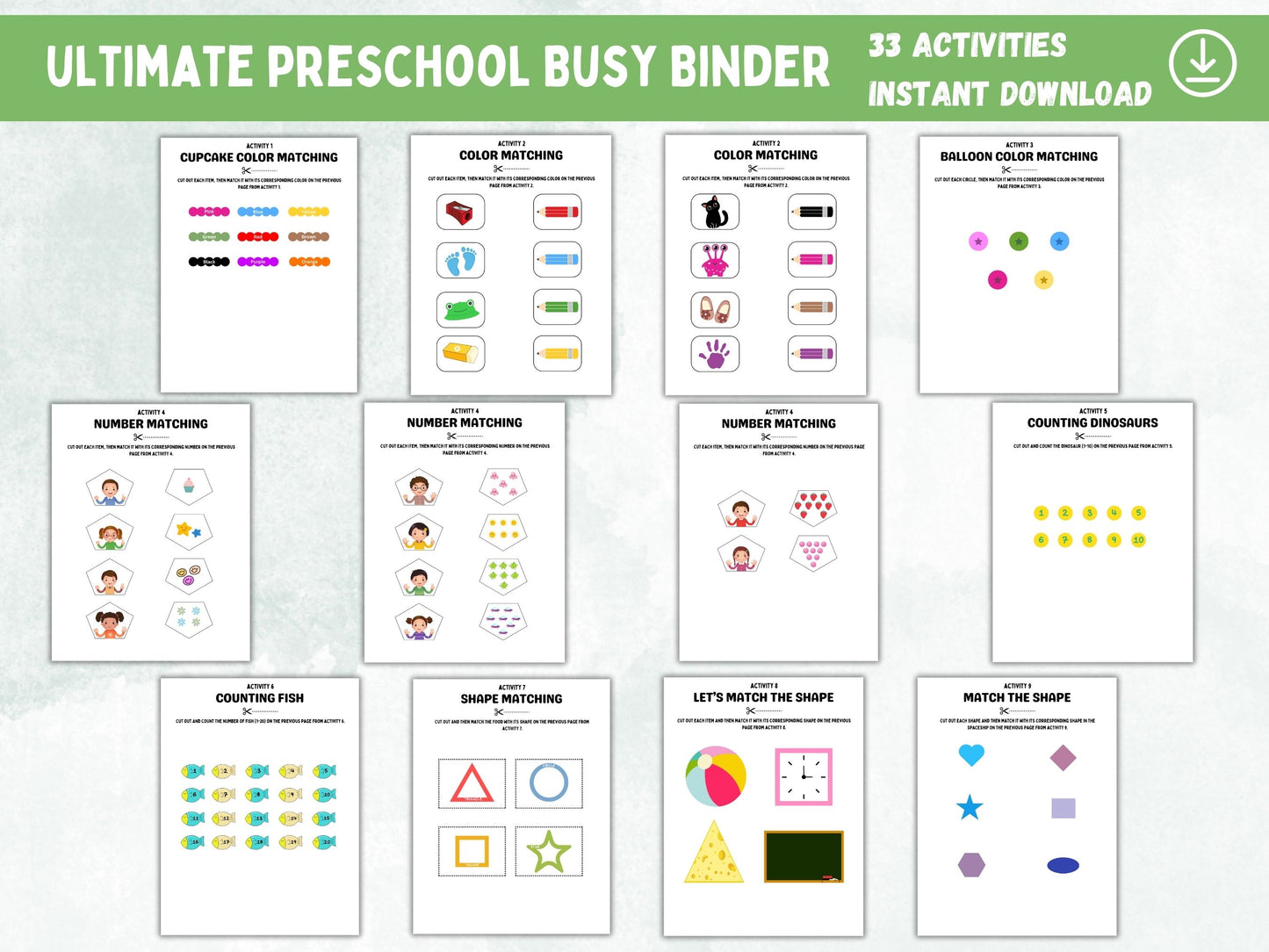 ULTIMATE Pre-K Busy Binder