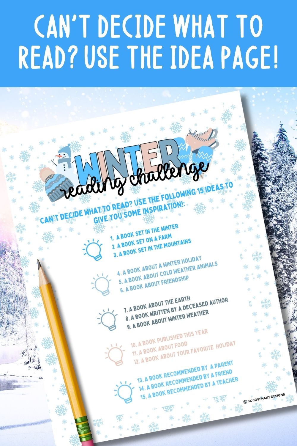 Winter Reading Challenge Bundle