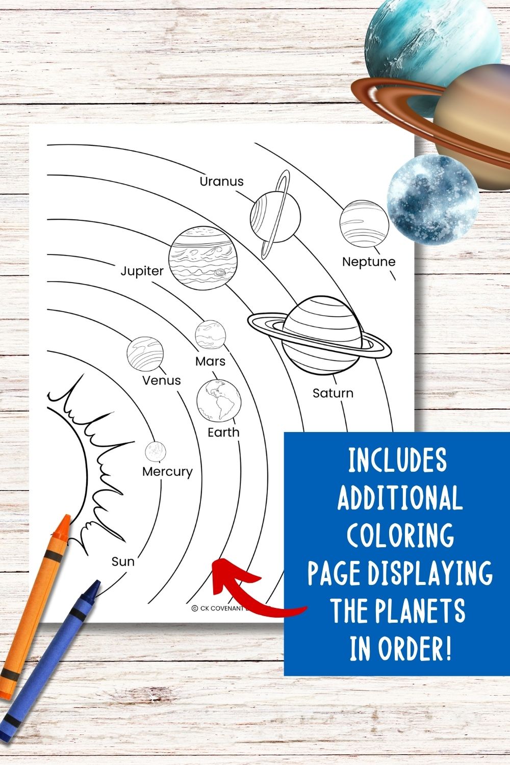 "God's Amazing Design: Solar System Coloring and Activity Book"