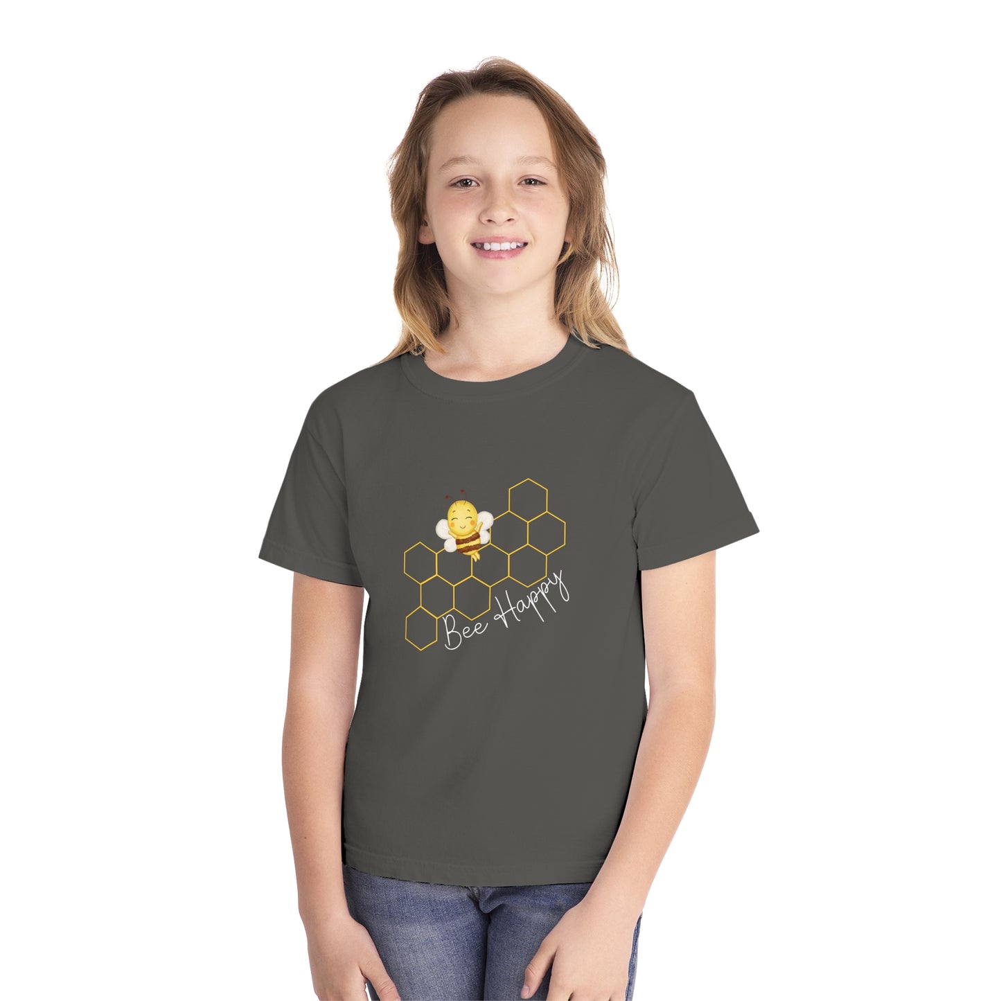 Bee Happy Youth Midweight Tee