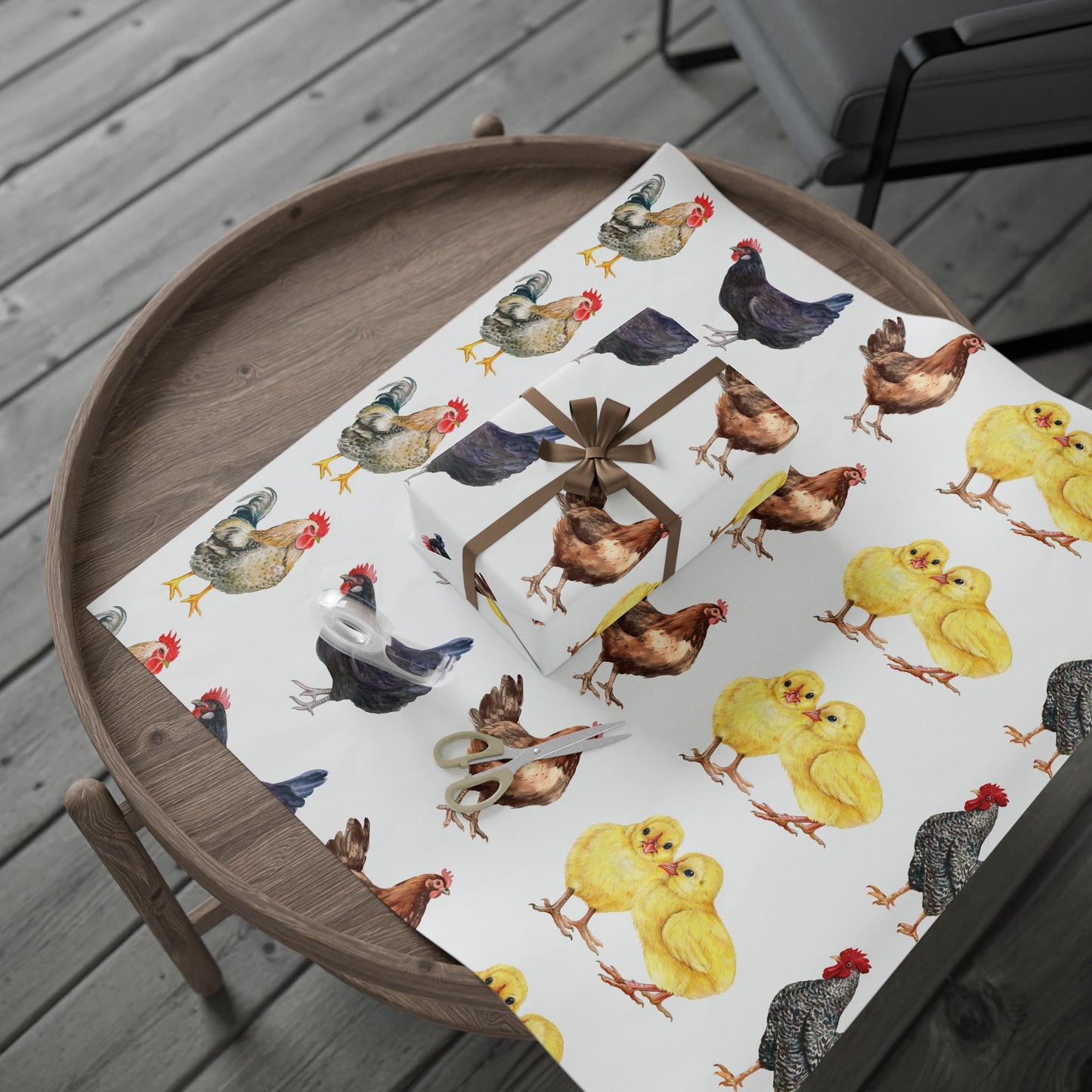 Chicken Wrapping Paper