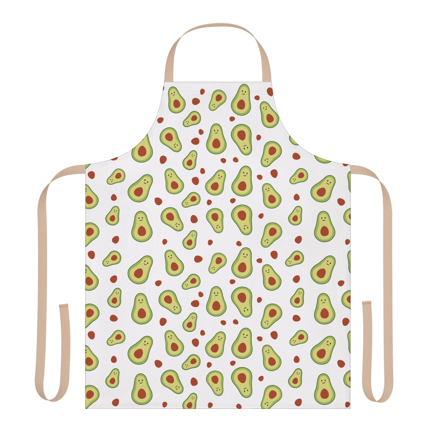 Avocado Apron, 5-Color Straps (AOP)