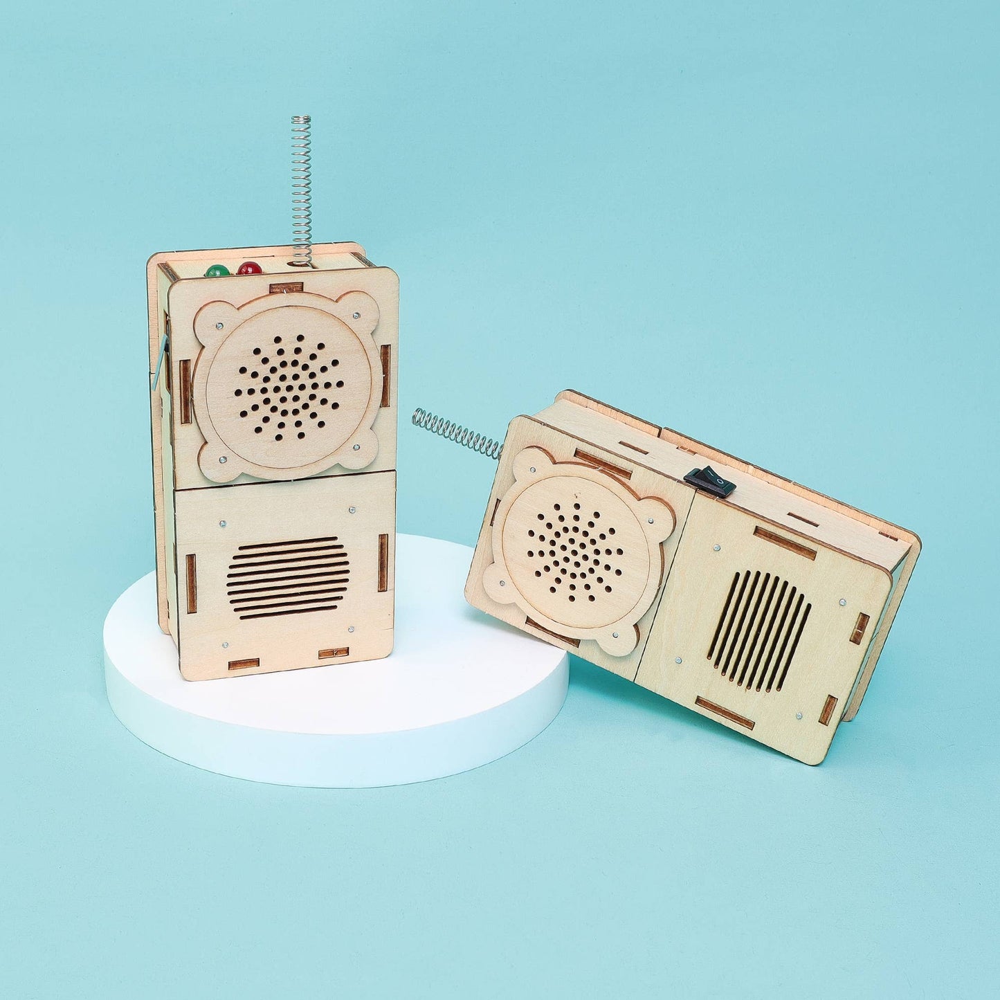 Build and Learn Walkie-Talkie STEM Kit (Set of 2)