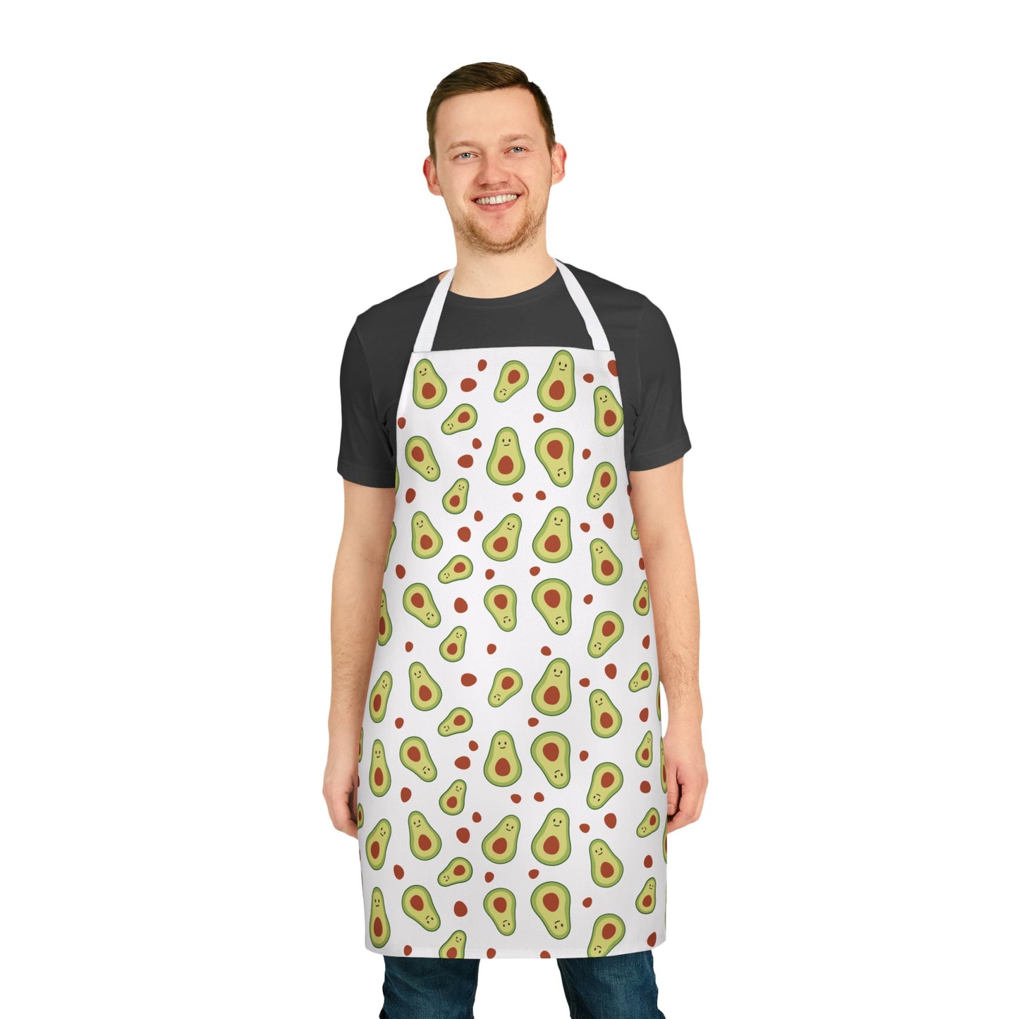 Avocado Apron, 5-Color Straps (AOP)