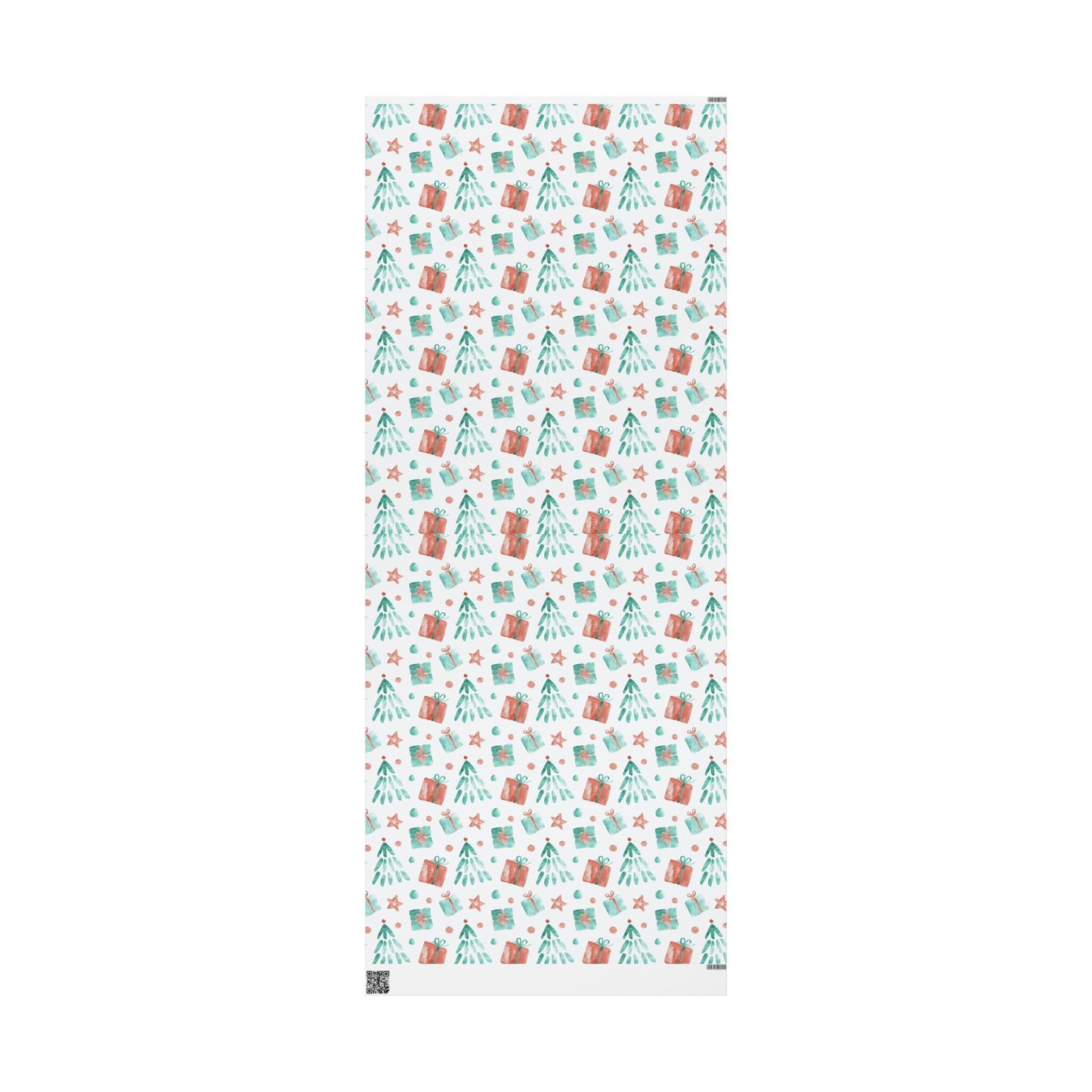 Christmas Gifts with Trees Wrapping Paper