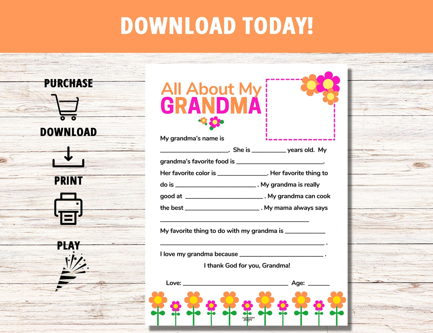 Grandparent's Day Questionnaire