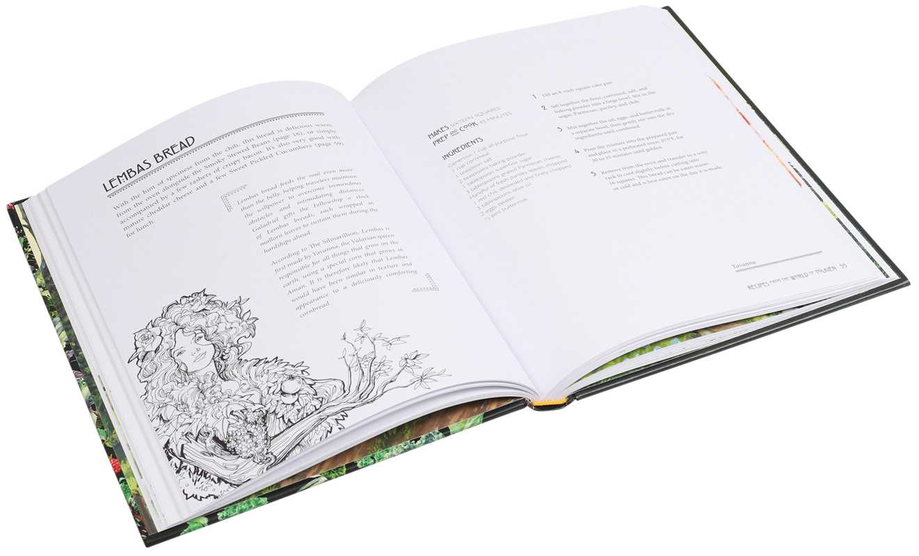 Recipes from the World of Tolkien by Robert Tuesley Anderson: Hardcover; 176 pages