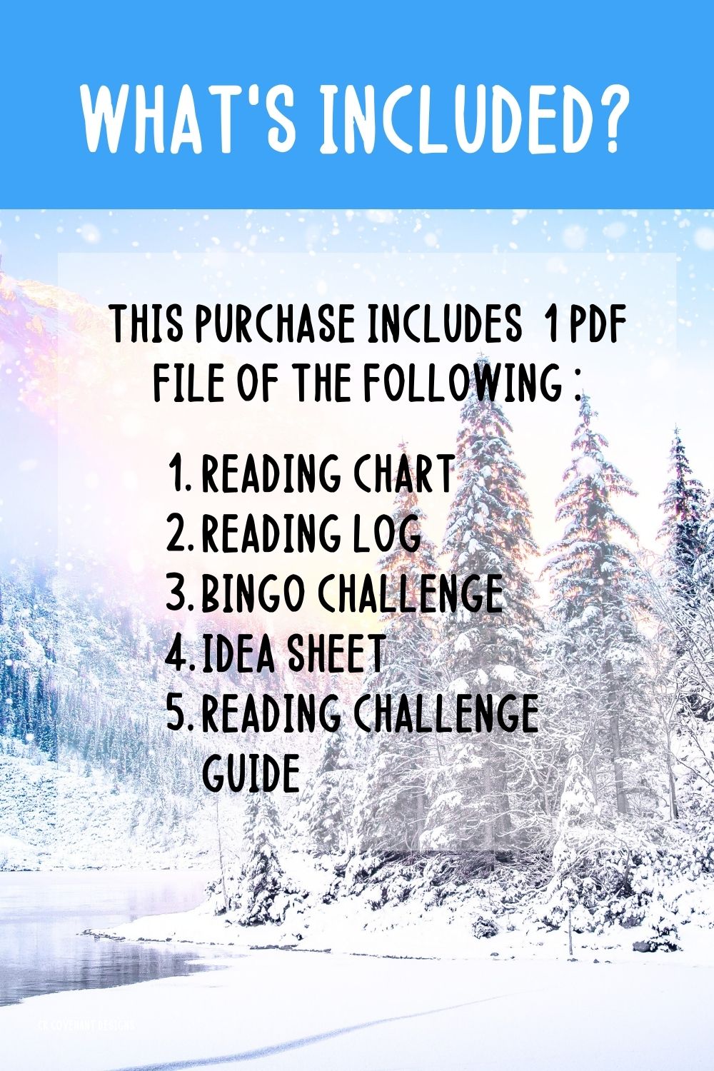 Winter Reading Challenge Bundle