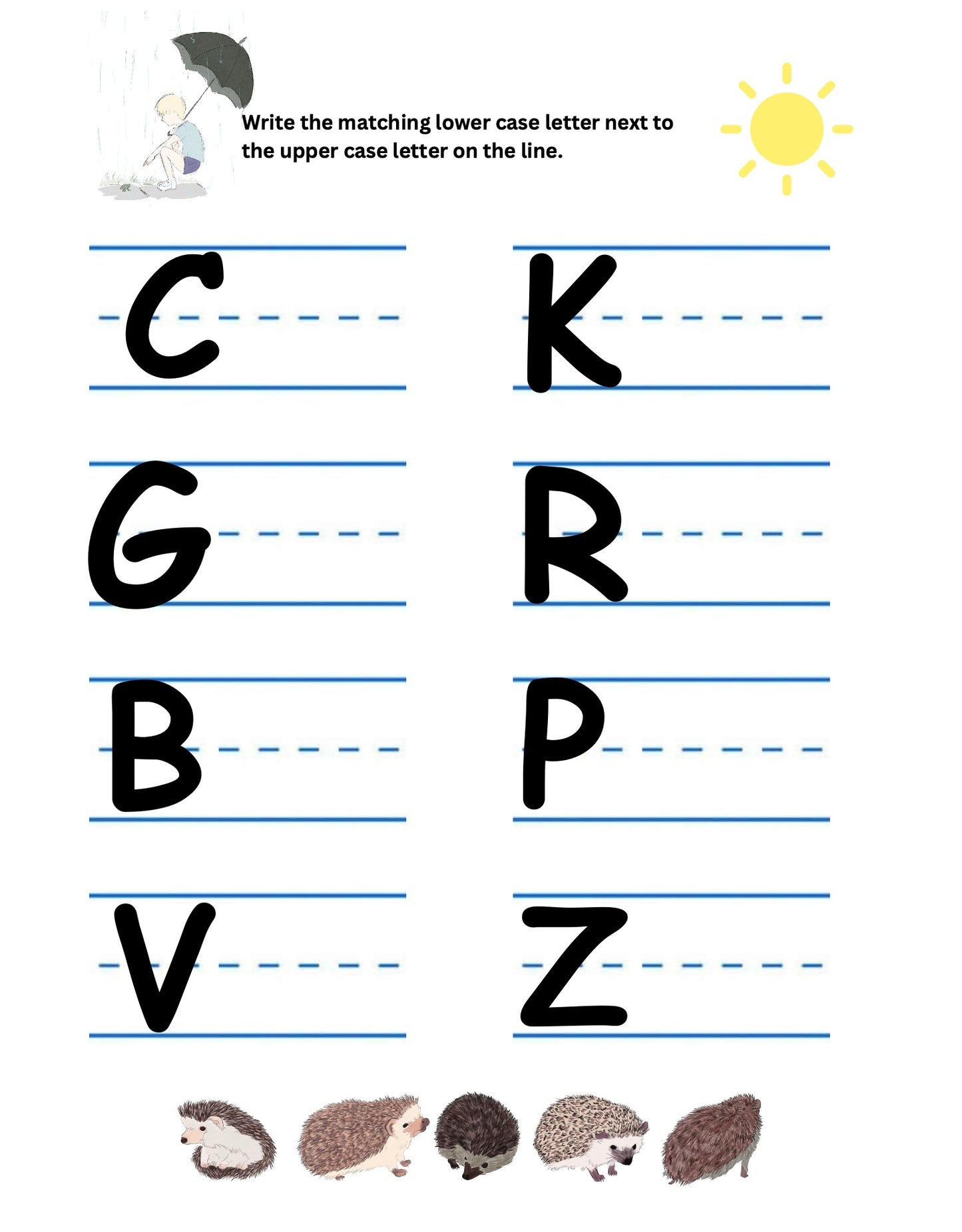 Alphabet Practice Worksheets