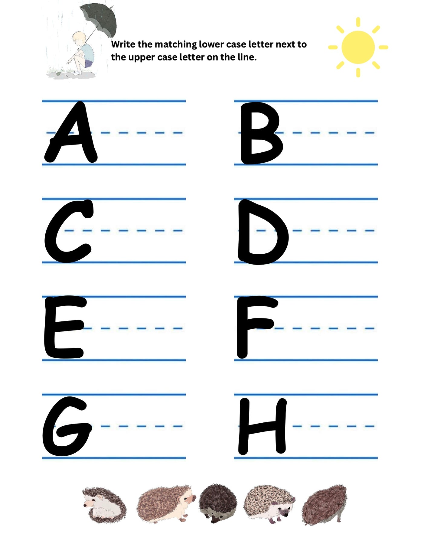 Alphabet Practice Worksheets