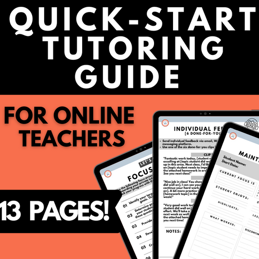ALL IN ONE Online Teacher Workbook | Practices & Policies to Start Teaching Online