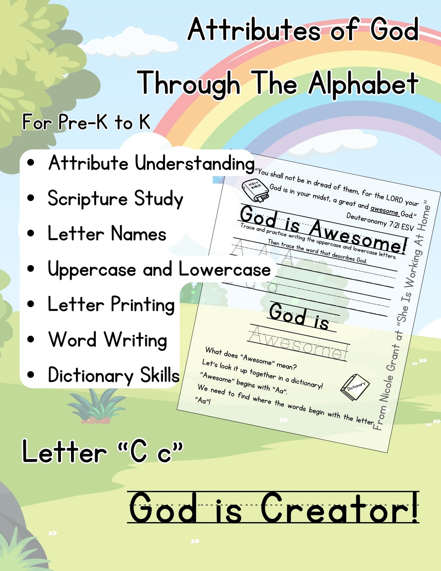 Attributes of God Through the Alphabet "Cc"