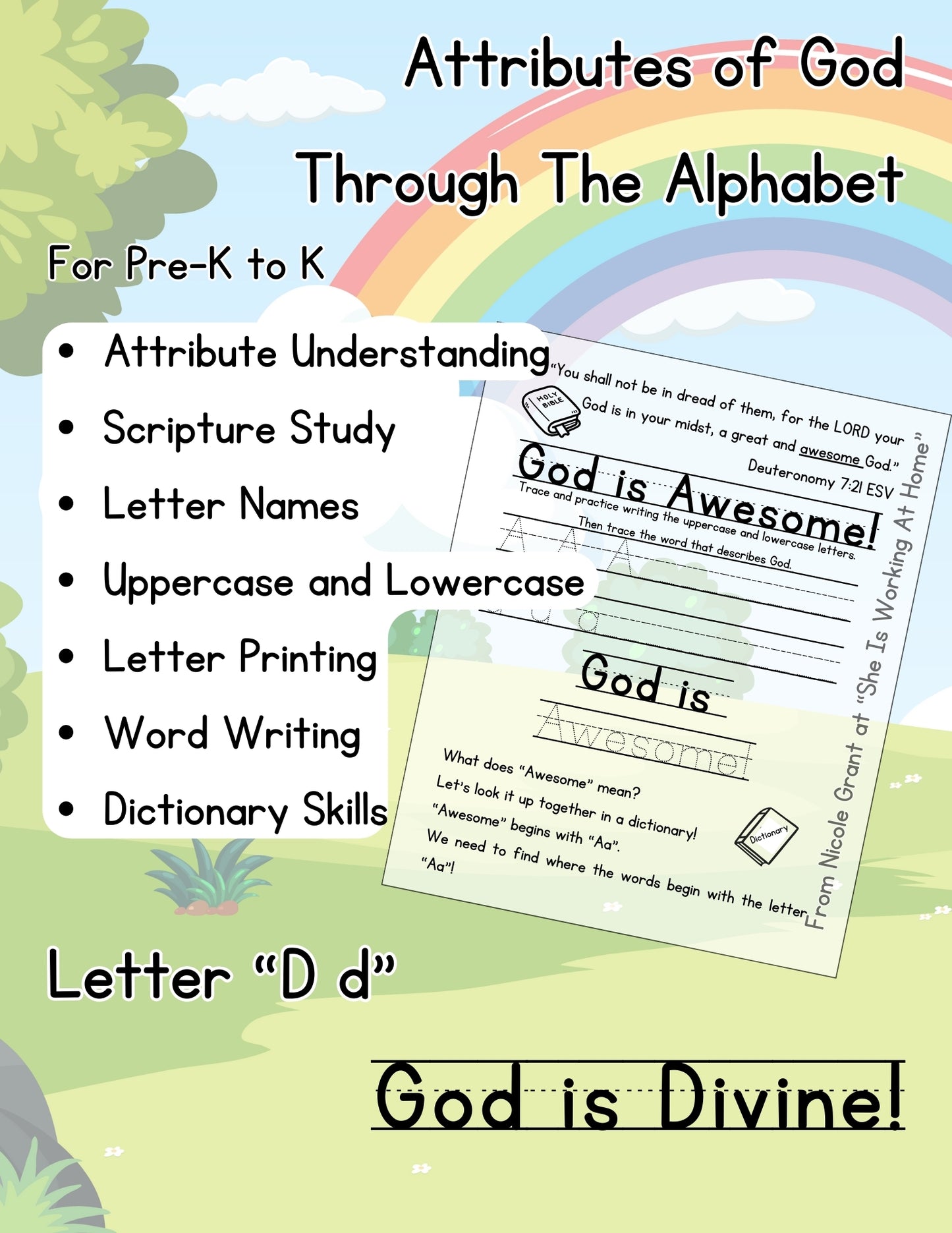 Attributes of God Through the Alphabet "Dd"