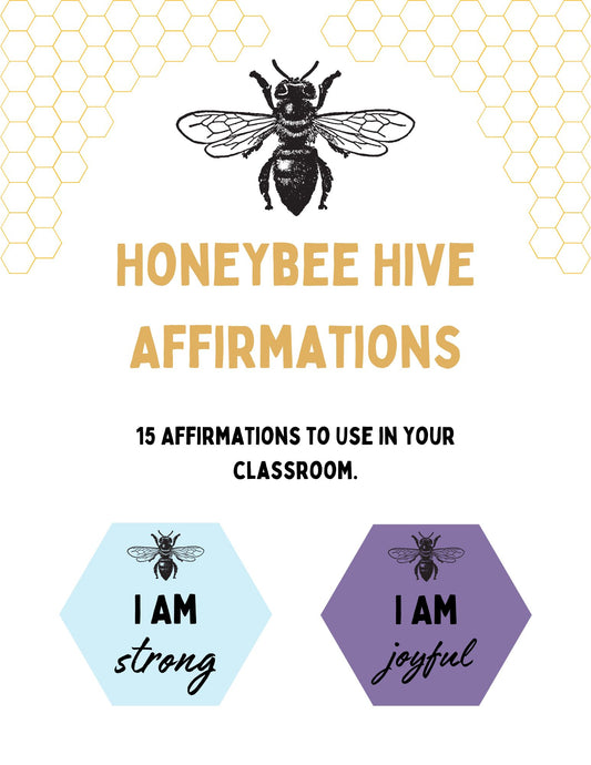 Beehive Affirmations for the Classroom