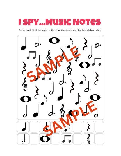 I Spy...Music Notes