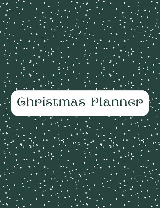Christmas Planner: Pine Themed
