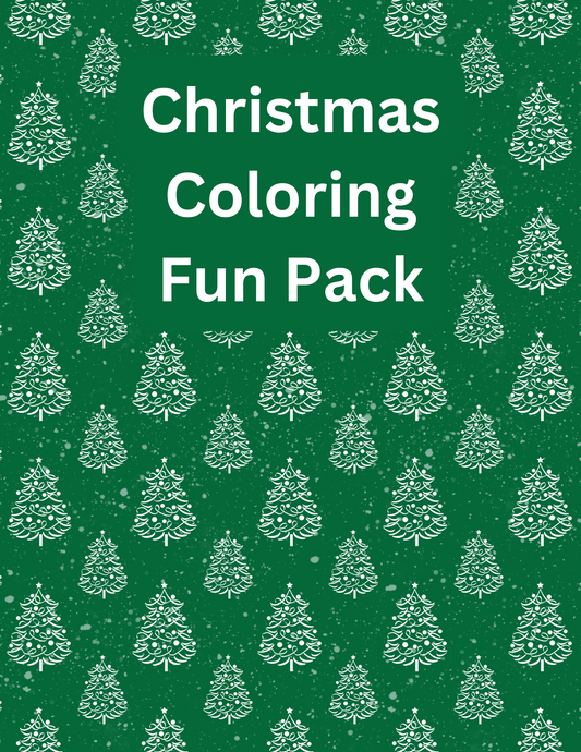 Christmas Songs Coloring Sheets Fun Pack!!