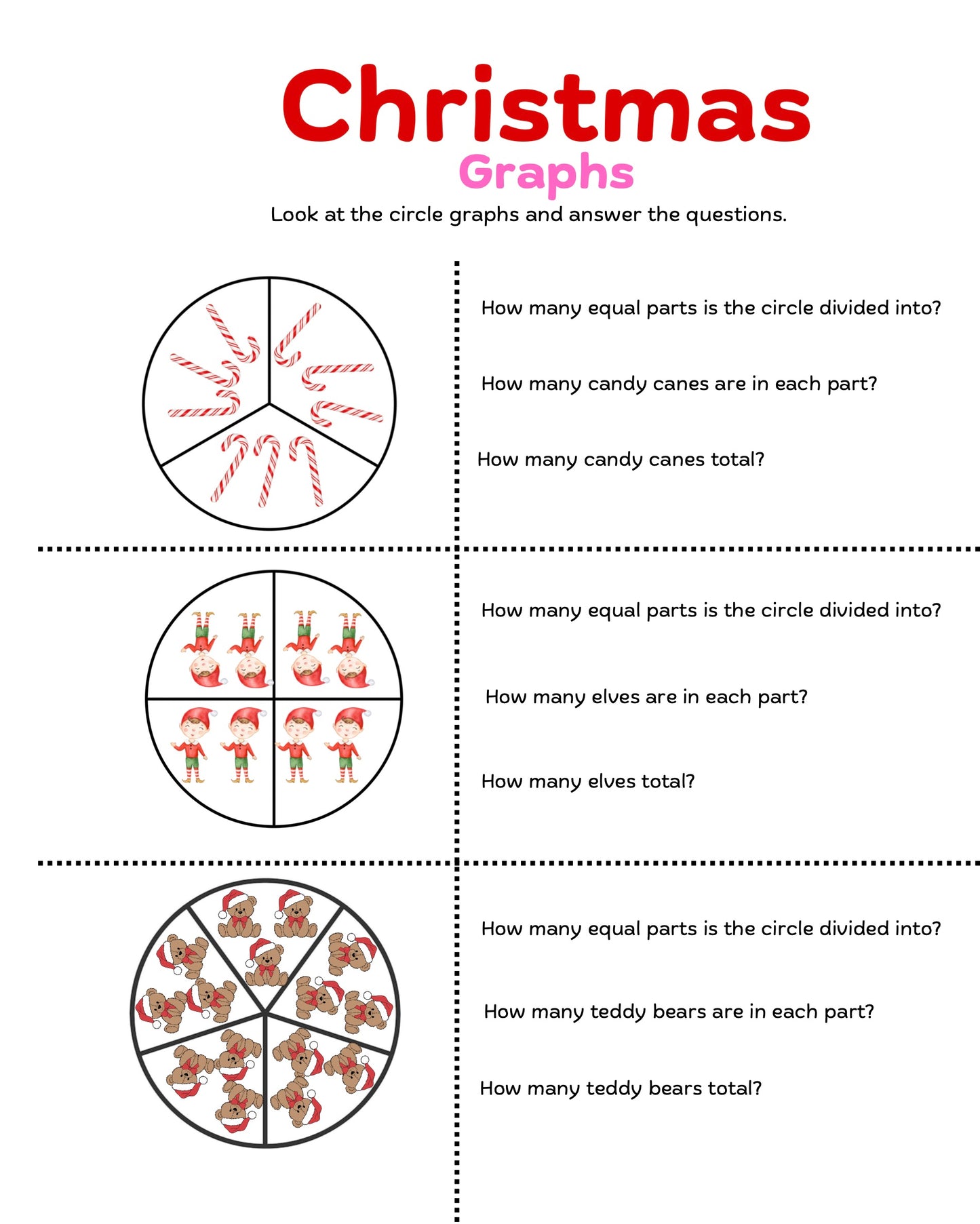 Fun Christmas Worksheets