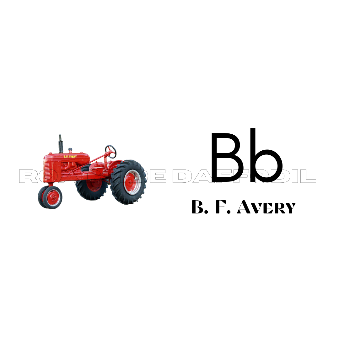 Tractor Alphabet Flashcards