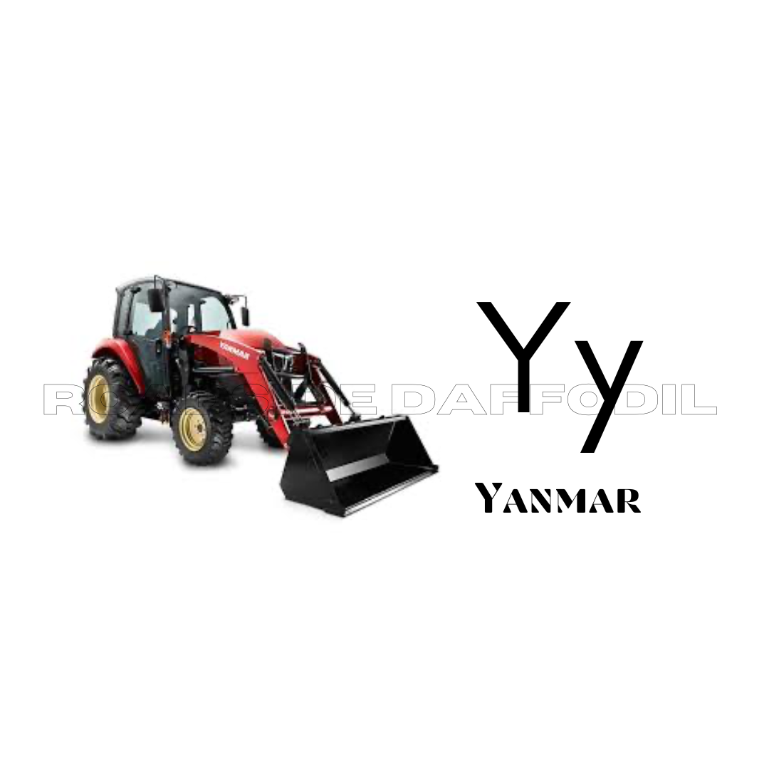 Tractor Alphabet Flashcards