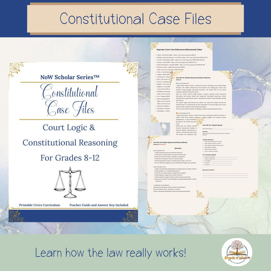 NoW Scholars Series™ – Constitutional Case Files