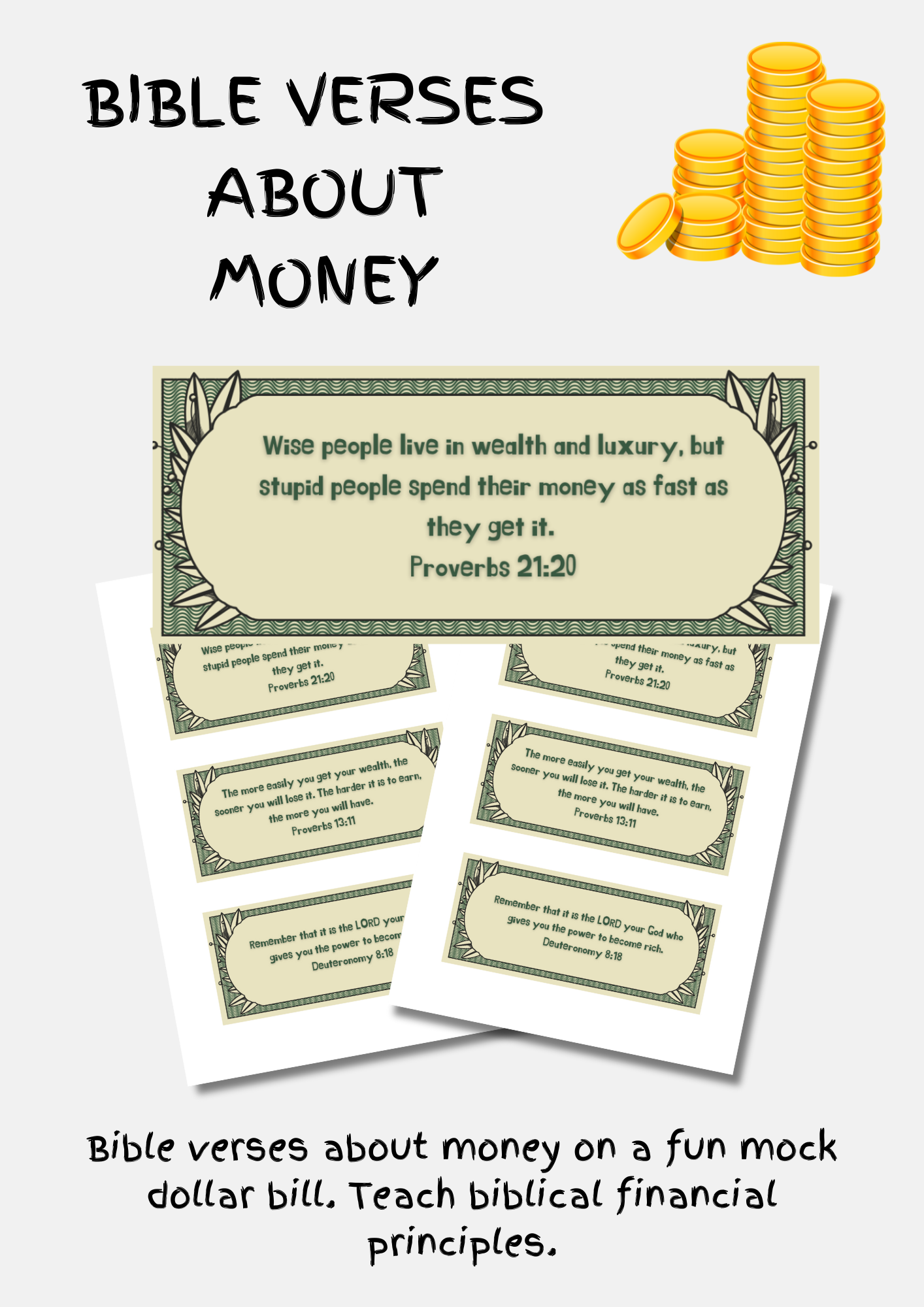 Bible Verses about Money