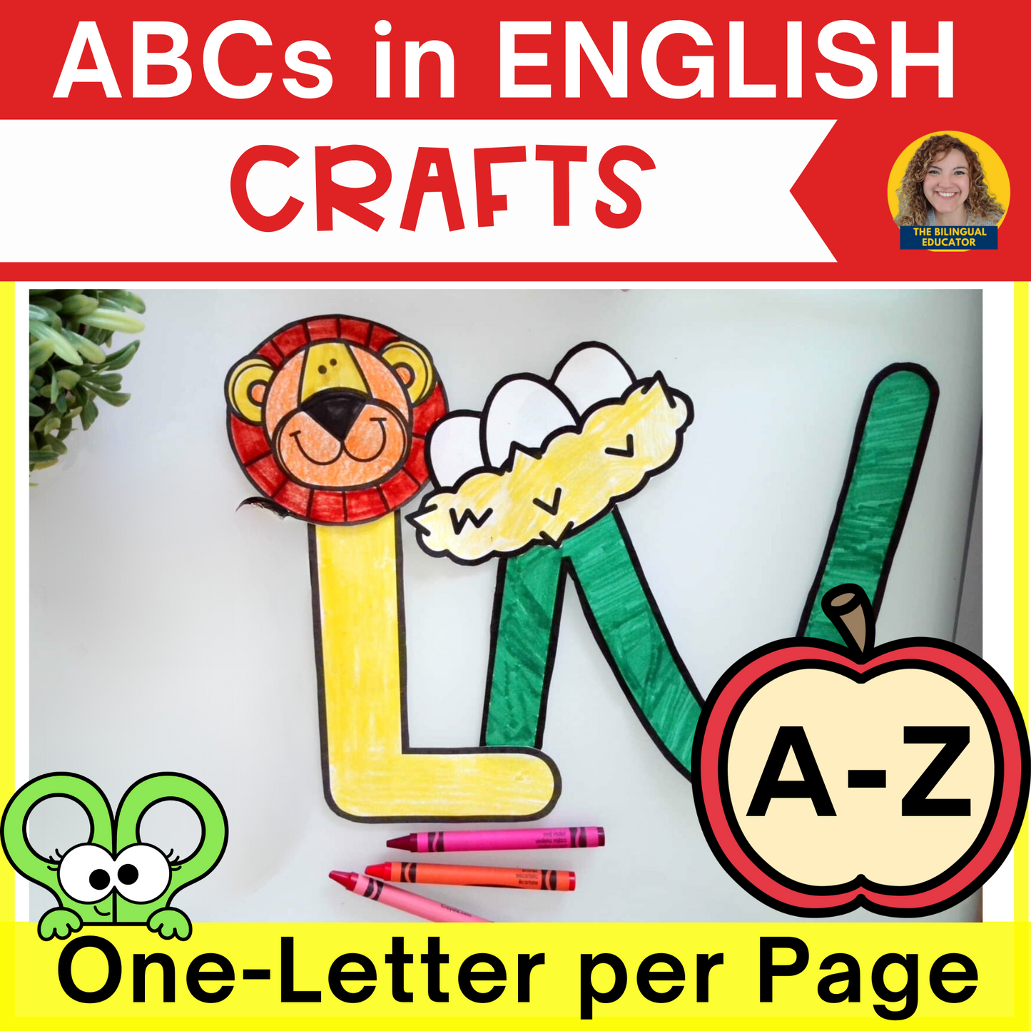 Alphabet Crafts for Preschool and Kindergarten