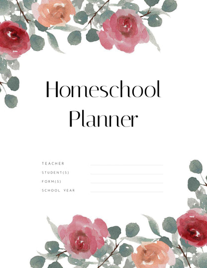 Charlotte Mason Undated Homeschool Planner