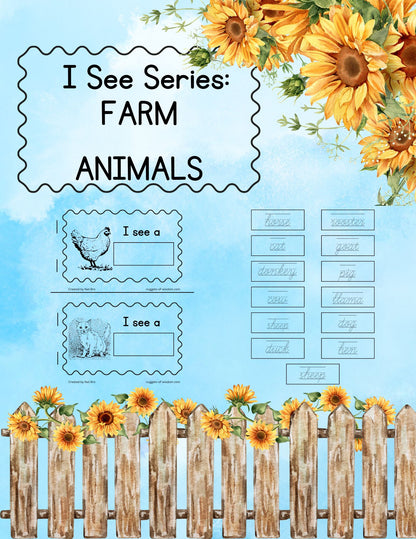 I See Series: Farm Animals
