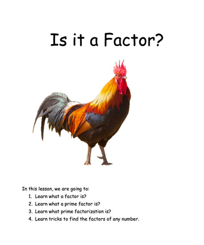 Is It A Factor?