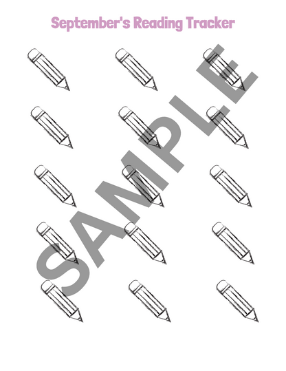 Language Arts Writing Prompts and Reading Tracker for Elementary School