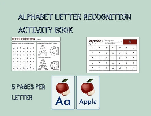 Elementary ELA Skills Printable Bundle | Grammar, Spelling, Writing & Alphabet Practice