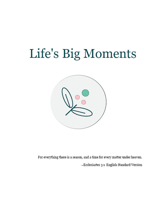 Life's Big Moments Planner