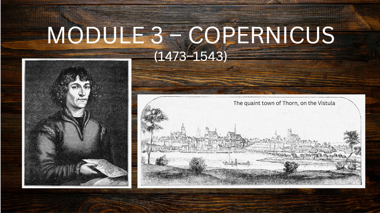 Great Astronomers: An 8-Module Self-Paced Slideshow Course