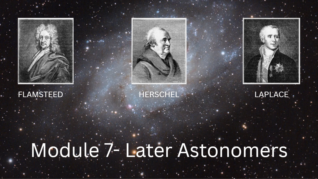 Great Astronomers: An 8-Module Self-Paced Slideshow Course