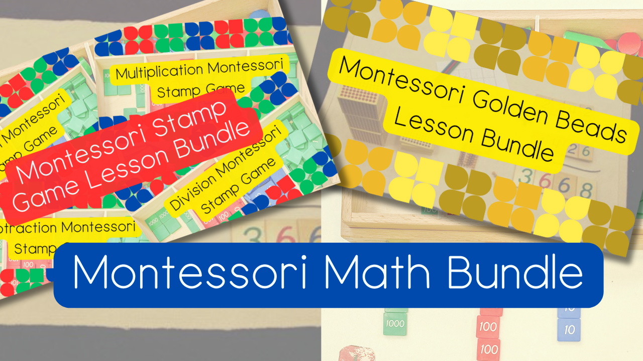 Montessori Math Bundle