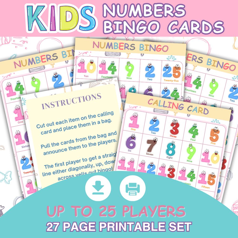 Number Bingo Game