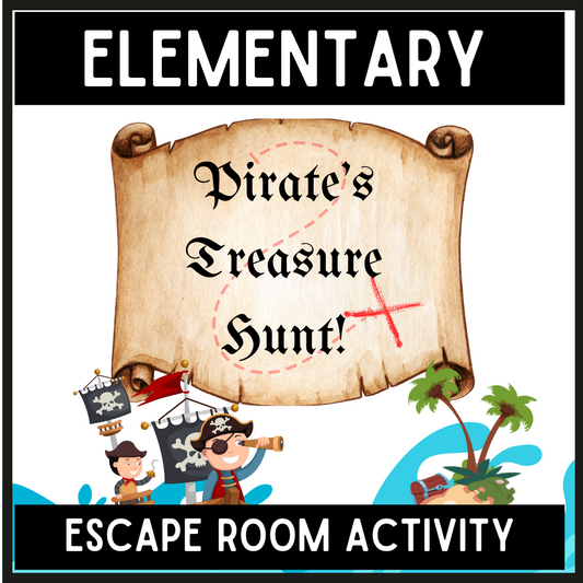 Elementary Pirate Treasure Hunt Escape Room