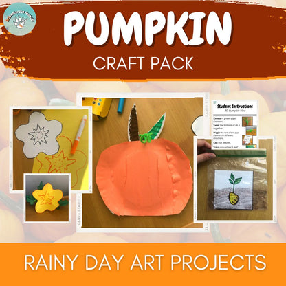 Pumpkin Life Cycle Crafts and Activities for Fall