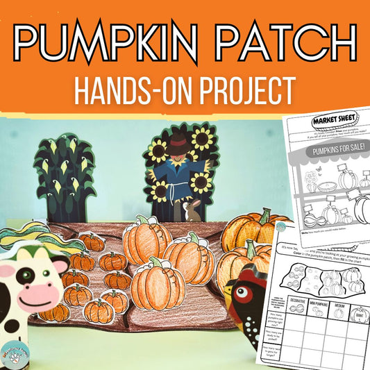 Pumpkin Hands-on Project with Social Studies, Math, and STEAM for Fall
